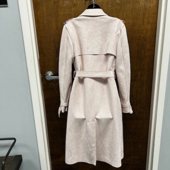 Pink Faux Suede Jacket - Picture 2 of 3